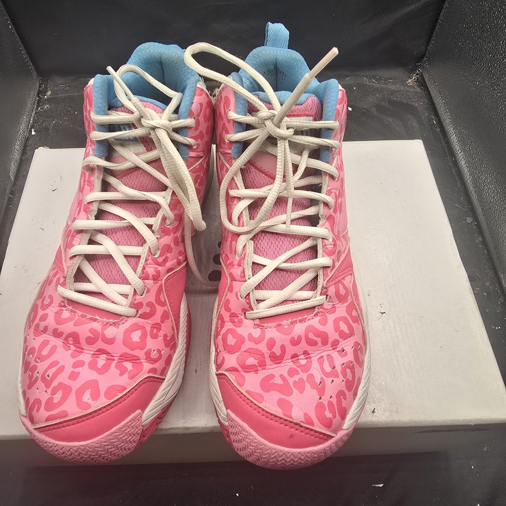 Pink Leopard Print Athletic‎ Shoes